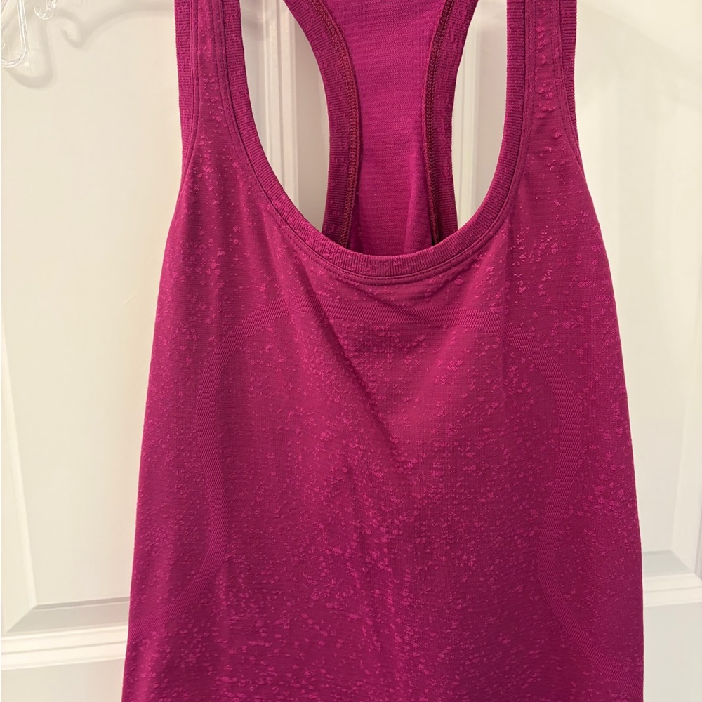 lululemon athletica Deep Pink Racerback Tank
WAIST LENGTH